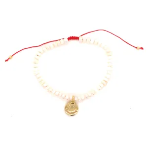 Smiley Pearl Bracelet