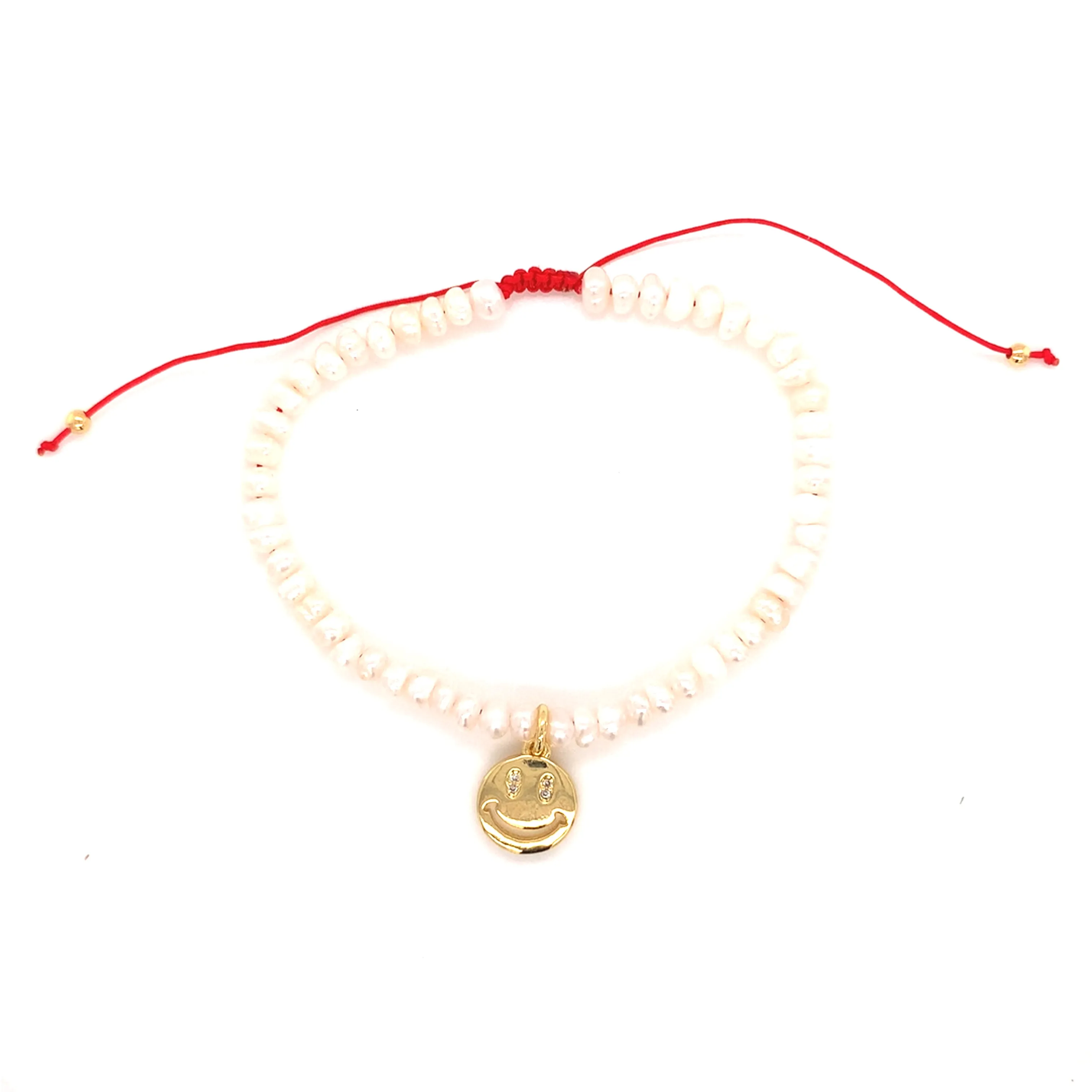 Smiley Pearl Bracelet