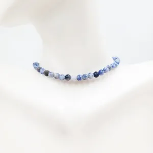 Sodalite Bead Bracelet 4mm