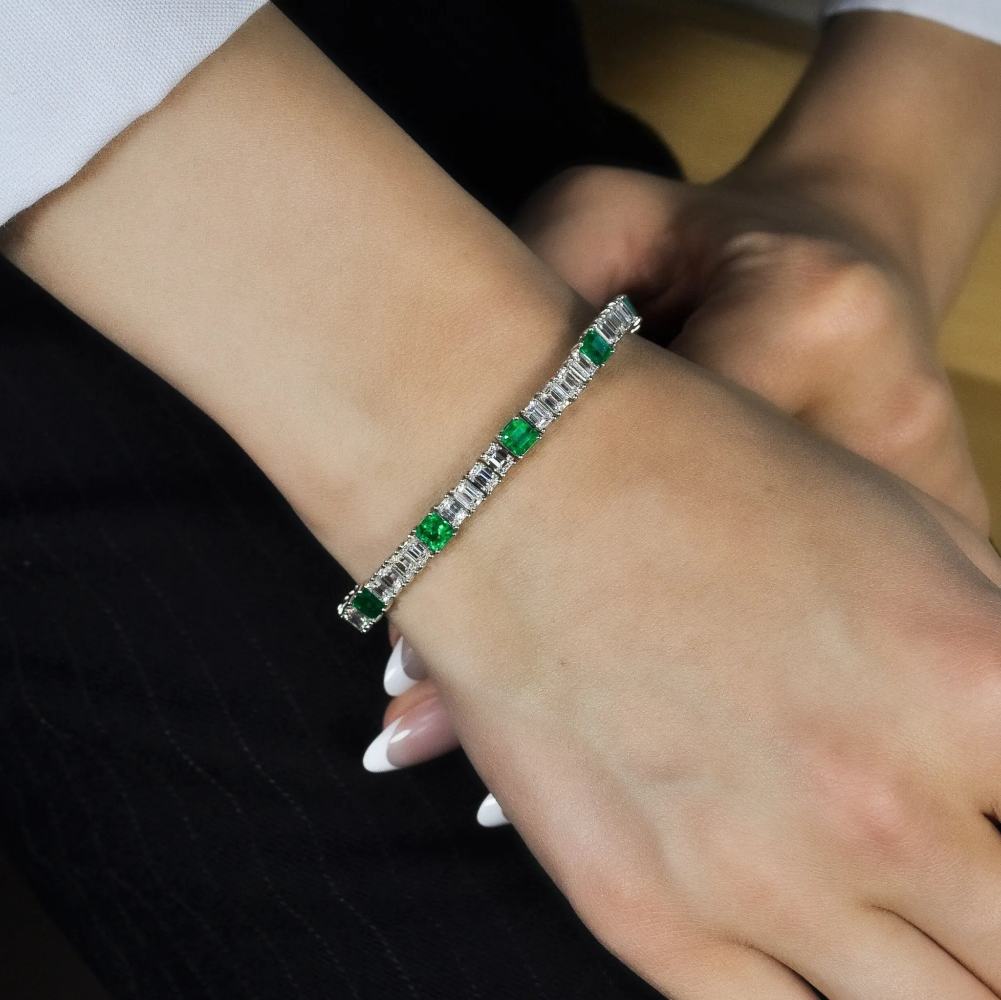 Sonata Emerald Bracelet