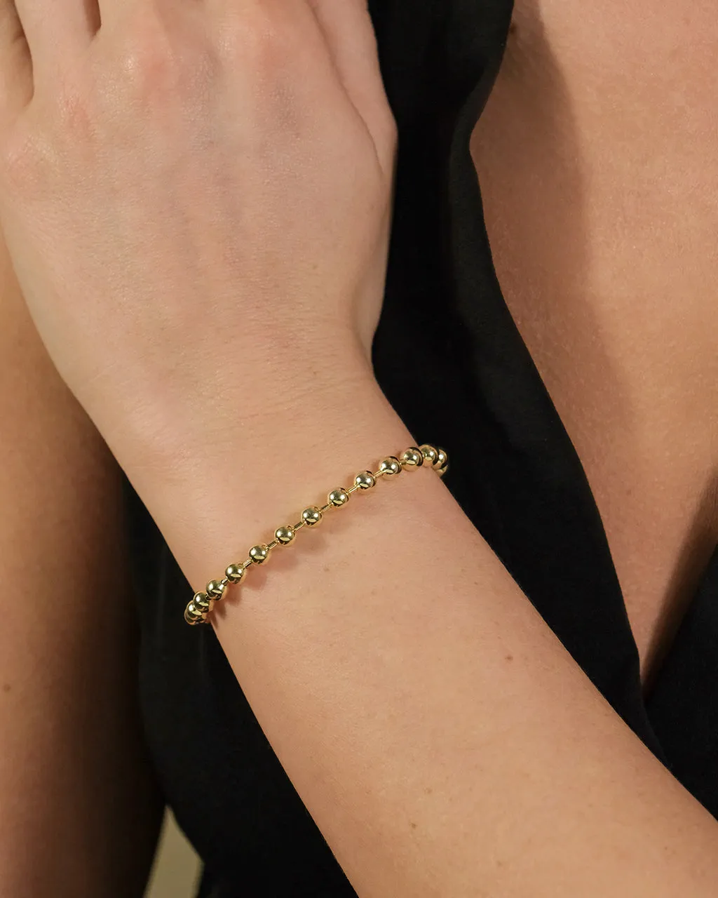 Sterling Silver Preston Beaded Bracelet