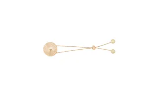 Studio Tara   I   Mulino 18K Gold Single Disk Chain Bracelet