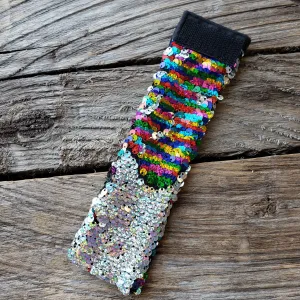 Superhero Wrist Wrap or Mermaid Sequin Bracelet - Rainbow/Silver