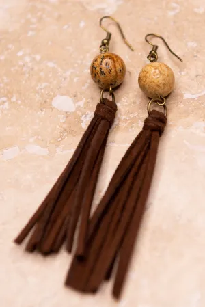 Taylor Earrings Jasper