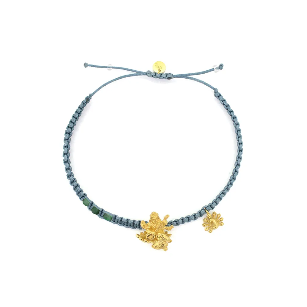 Tridevi Sarasvati Aventurine Elegant Bracelet  |  Favora - Trinity