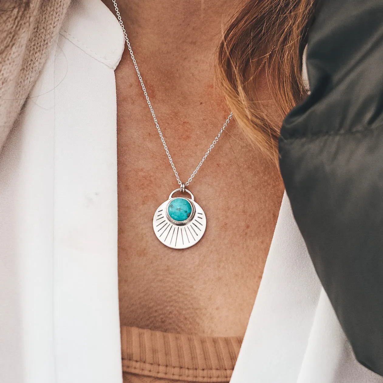 Turquoise Rising Necklace #2