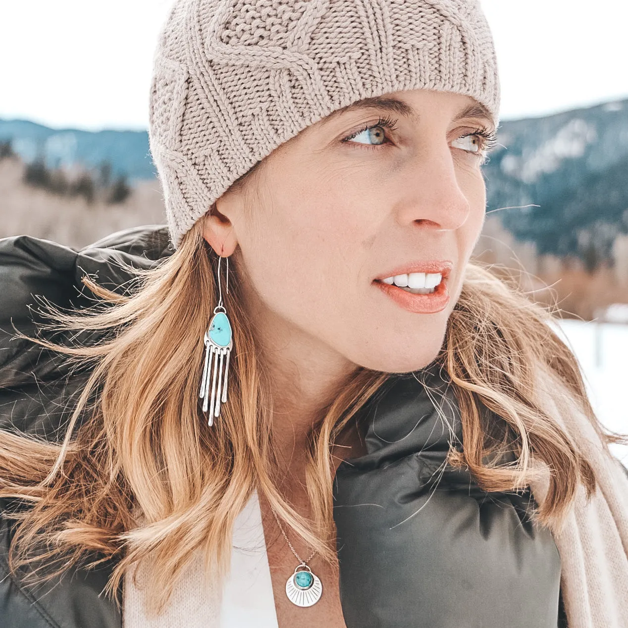 Turquoise Rising Necklace #2