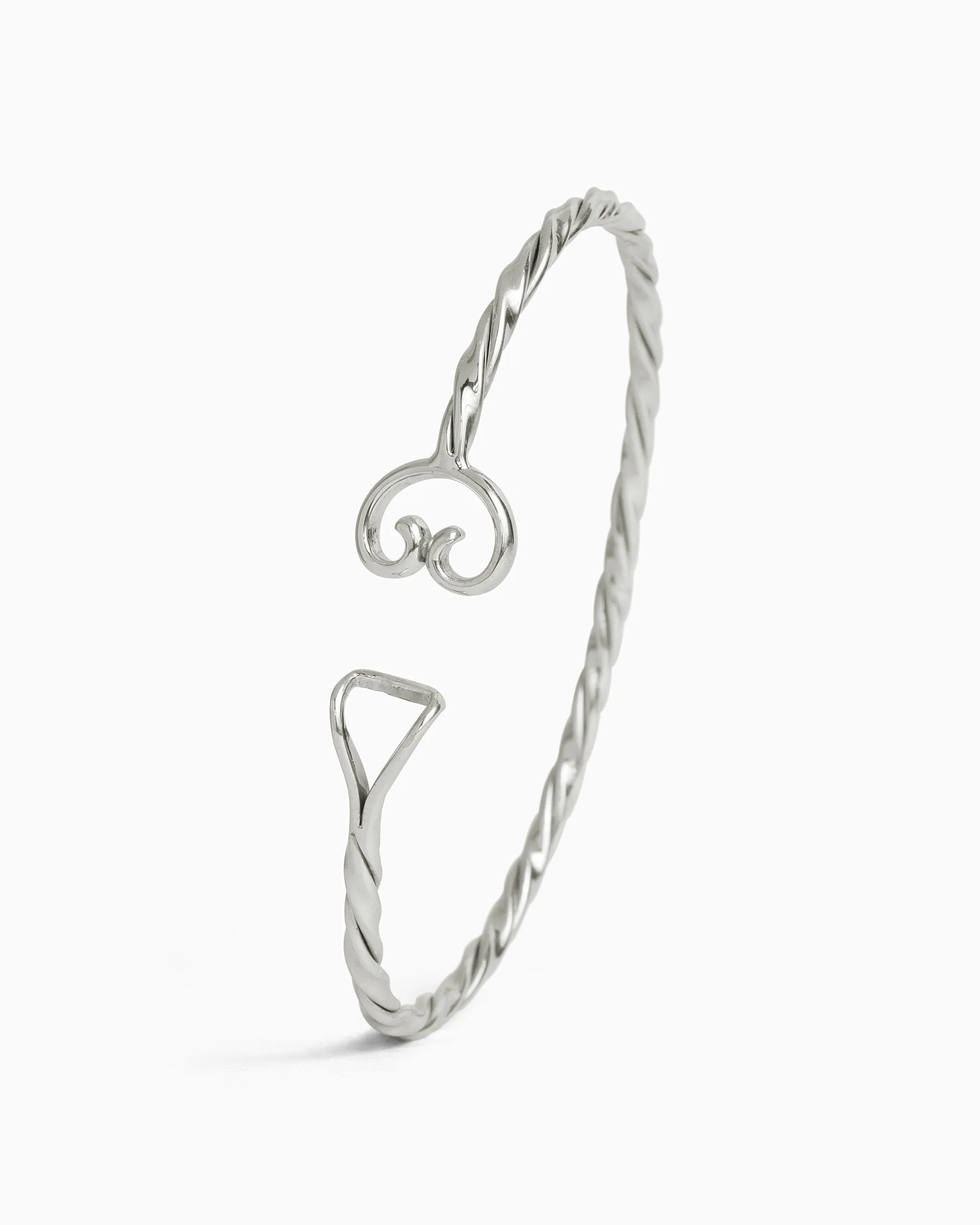 Twisted Petroglyph Hook Bracelet