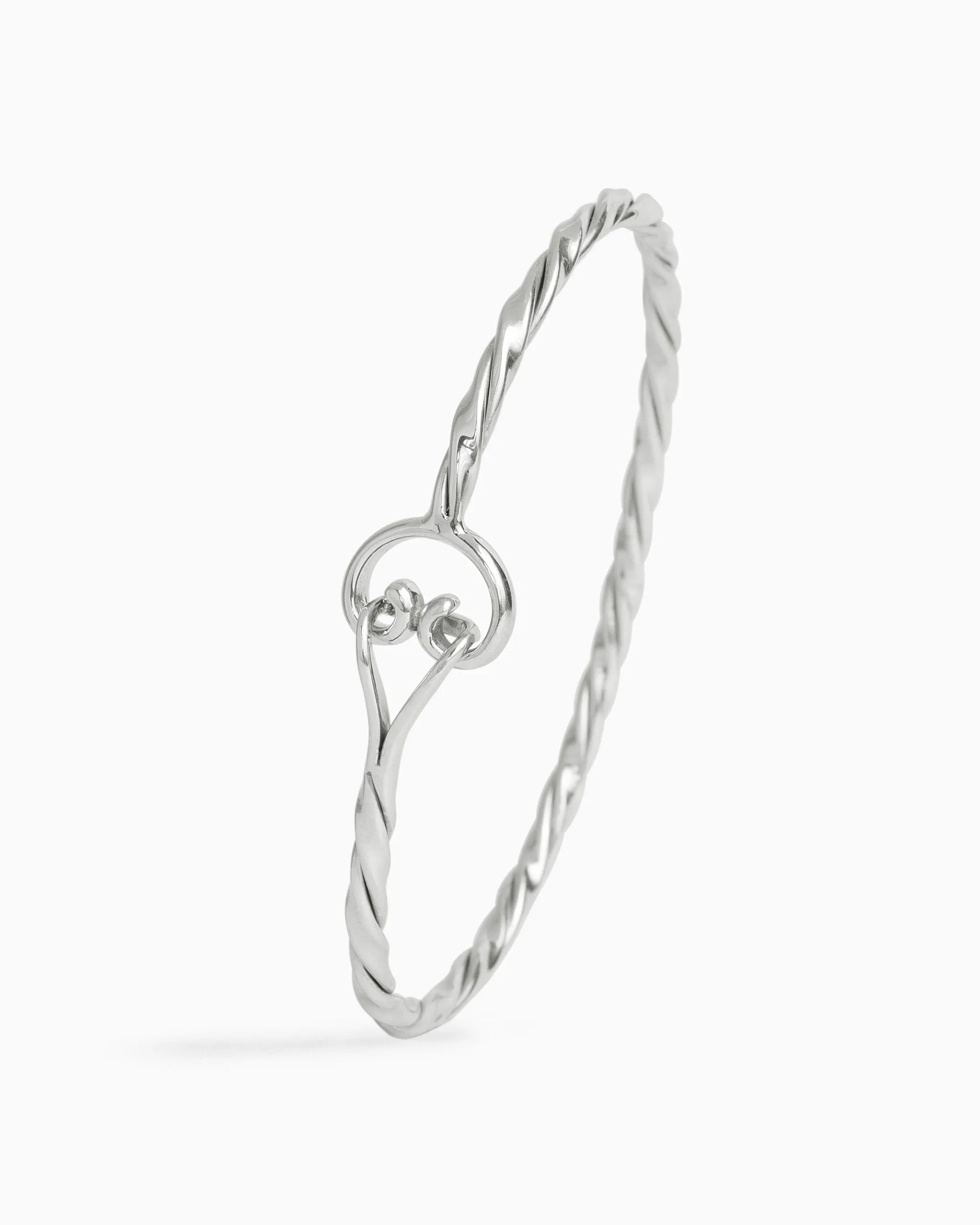 Twisted Petroglyph Hook Bracelet