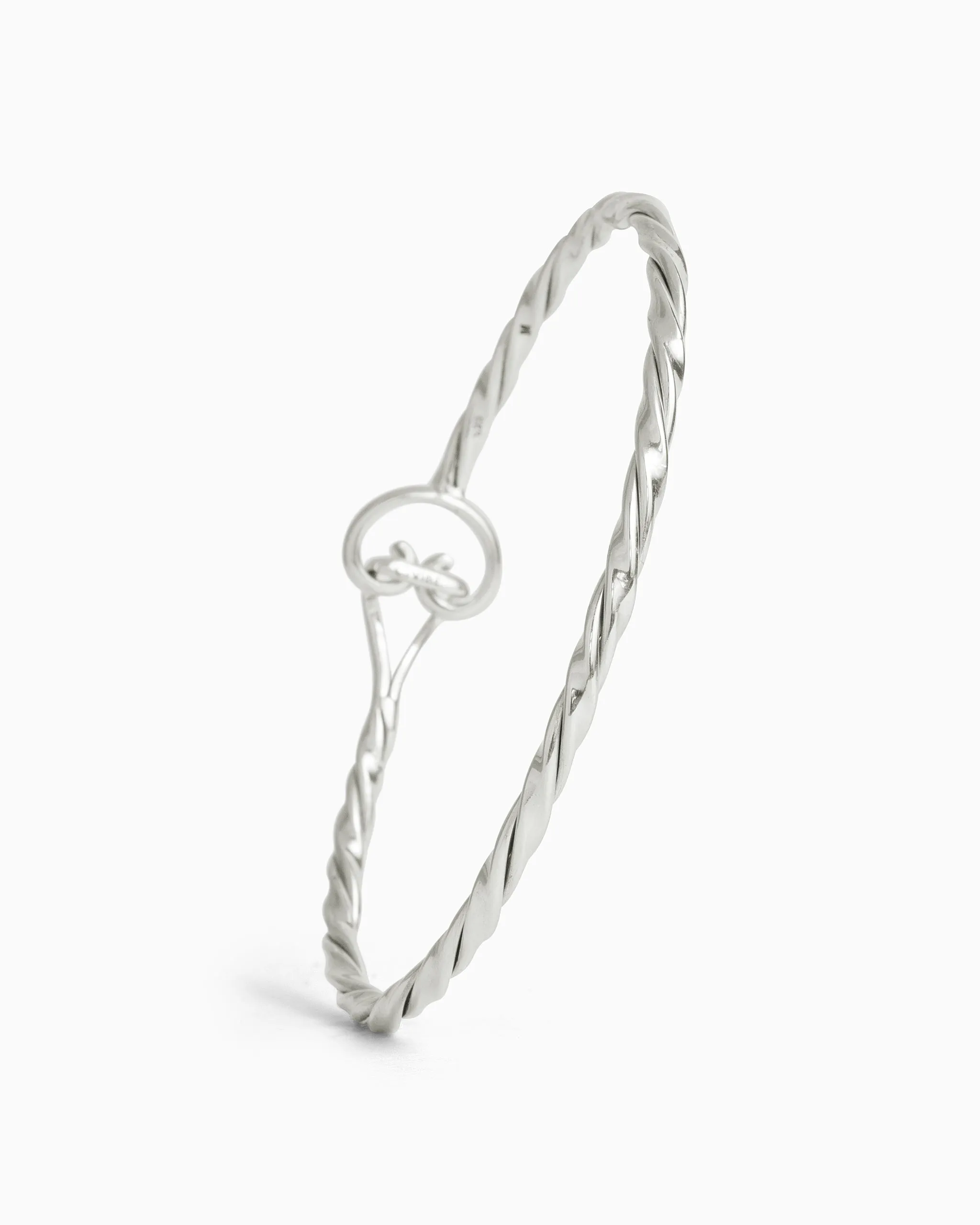 Twisted Petroglyph Hook Bracelet
