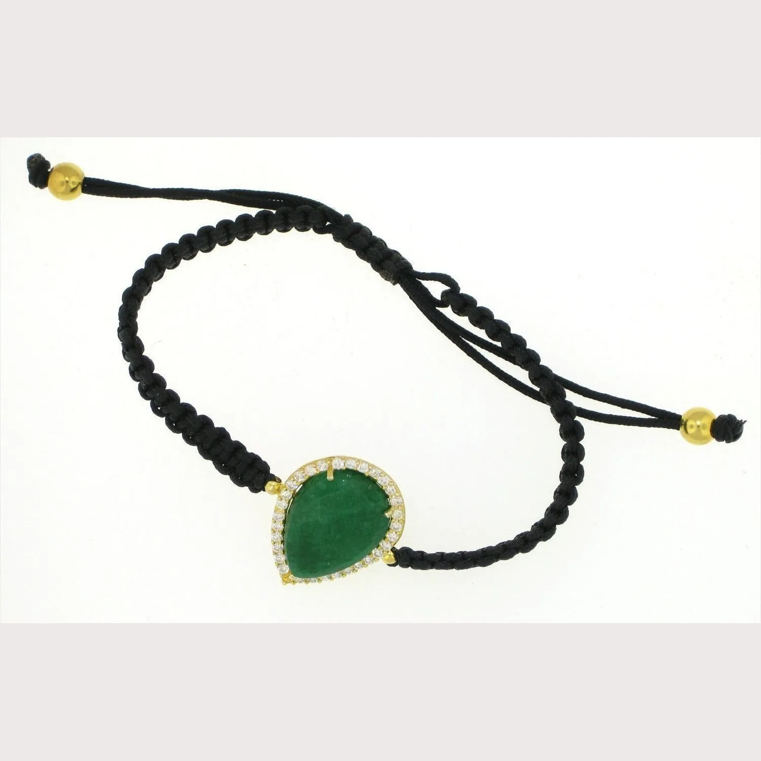 TWO WEEK SALE Tear Drop Macrame Bracelet