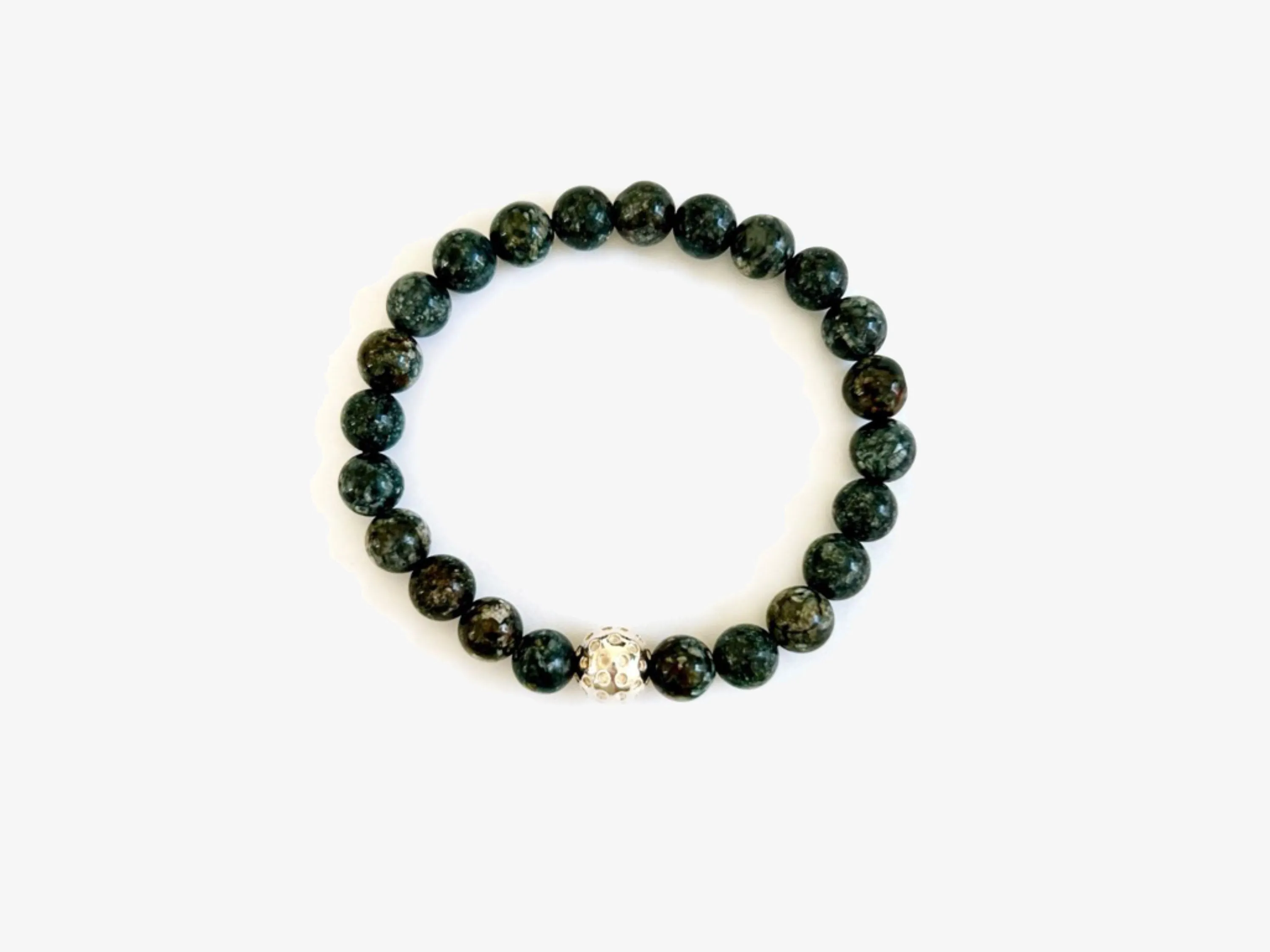 UNISEX Pickleball Bracelets with Sterling Silver Perforated Ball