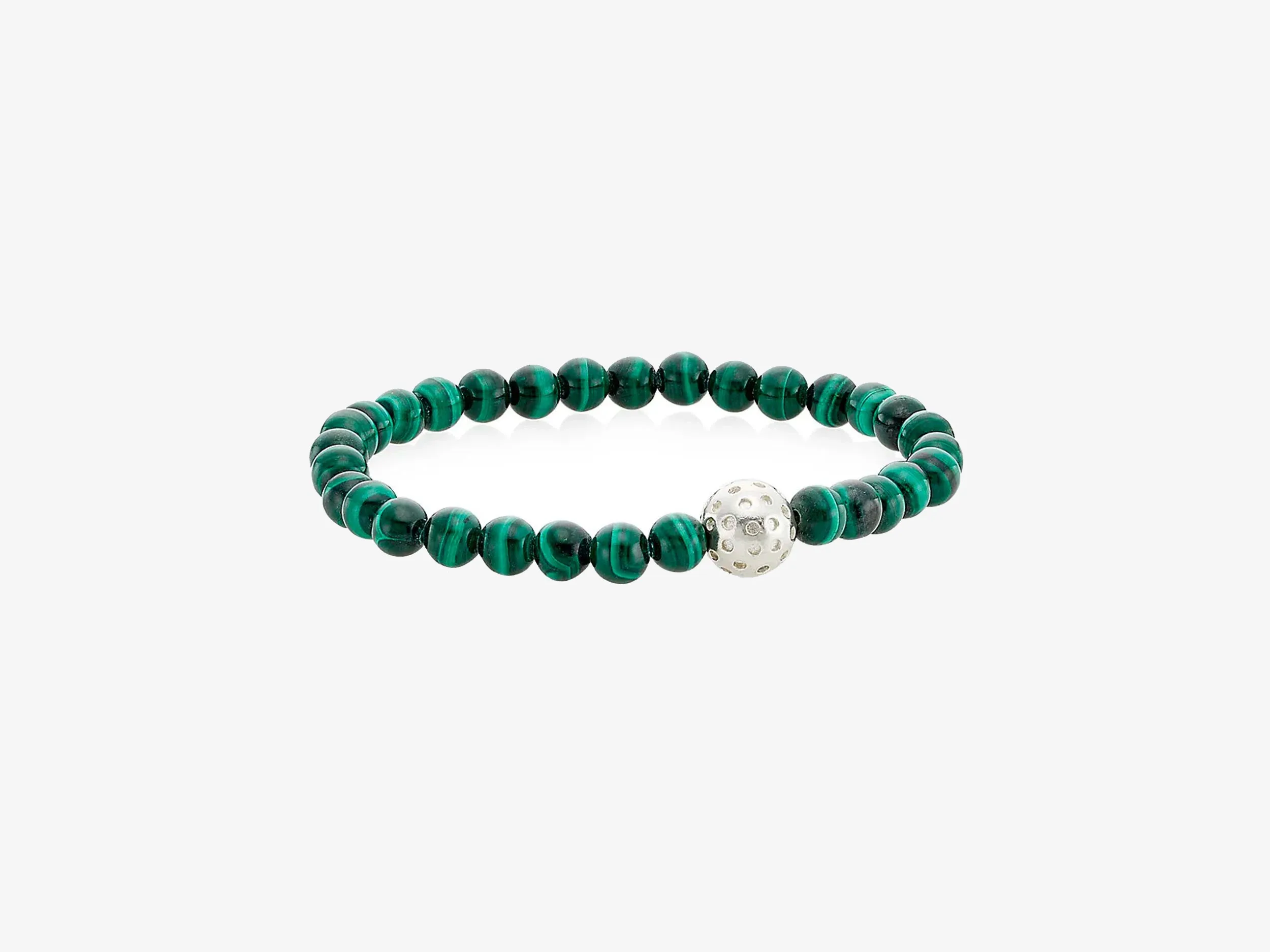 UNISEX Pickleball Bracelets with Sterling Silver Perforated Ball