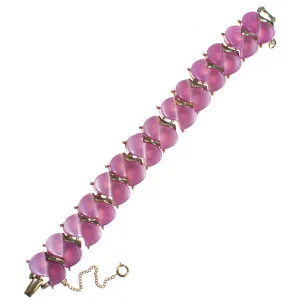 Vintage 1950s Lavender Thermoset Bracelet