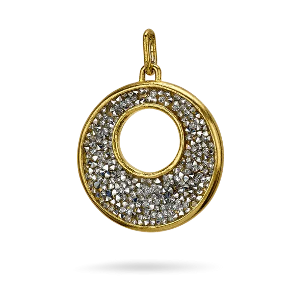 Waxing Poetic - Kristal Aura Pendant